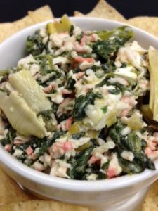 Crabby Artichoke Dip